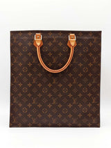 Louis Vuitton Sac Plat Handbag In Monogram Coated Canvas Fw0626eordu