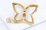 Diamond Butterfly Pendant In 18k Yellow Gold 5.5 Grams Eb0824pxzdu