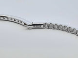 5.0 Cttw Lab Grown Diamond & 14k White Gold Hoop Earrings 17.7 Grams Fw0225lrzxdu