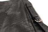 Yves Saint Laurent Crocodile Embossed Leather Convertible Id Bag Eb0826lrxsa
