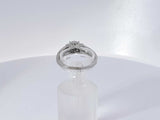 0.59 Cttw Diamond 10k White Gold Ring 3 Grams Size 8 Aa0525lrzsa