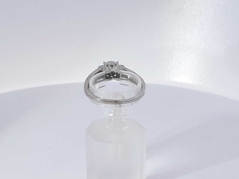 0.59 Cttw Diamond 10k White Gold Ring 3 Grams Size 8 Aa0525lrzsa