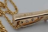 0.94cttw Lab Grown Diamond Pendant Necklace 14k Yellow Gold 18 Inch Eb0926wszsa