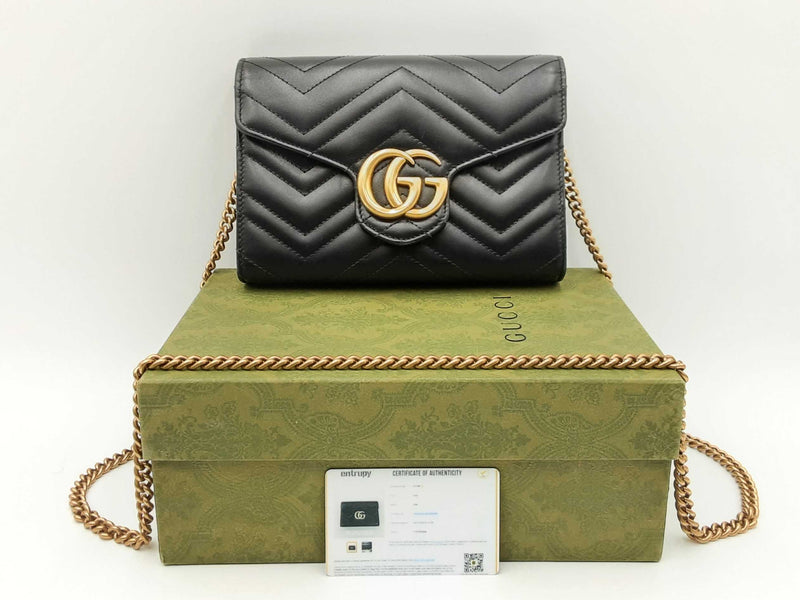 Gucci Gg Marmont Matelassé Leather Mini Shoulder Bag Fw1124ixzdu