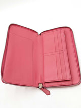Givenchy Pink Leather Pandora Organizer Zip Around Wallet Eb1125loxdu
