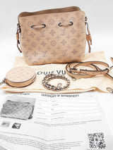 Louis Vuitton Perforated Monogram Mahina Bella Bucket Bag Eb0924loxzde