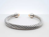 David Yurman Classic Cable Bracelet In Sterling 44.5 Grams 7 Inch Fw1025rxzdu