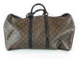 Louis Vuitton 55 Keepall Bandouliere Monogram Duffle Bag Sd0625rzxde