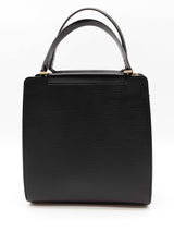 Louis Vuitton Figari Black Epi Leather Top Handle Bag Eb0626lrxde
