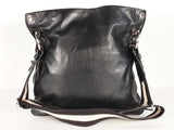 Bally Black Leather Shoulder Bag Sd0626rzde