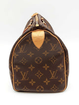 Louis Vuitton Speedy 25 Monogram Canvas Handbag Sd0325wzxsa