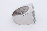 3.78cttw Princess Cut Diamond Ring In 14k White Gold 16.7g Size 9.5 Eb0526lixzdu