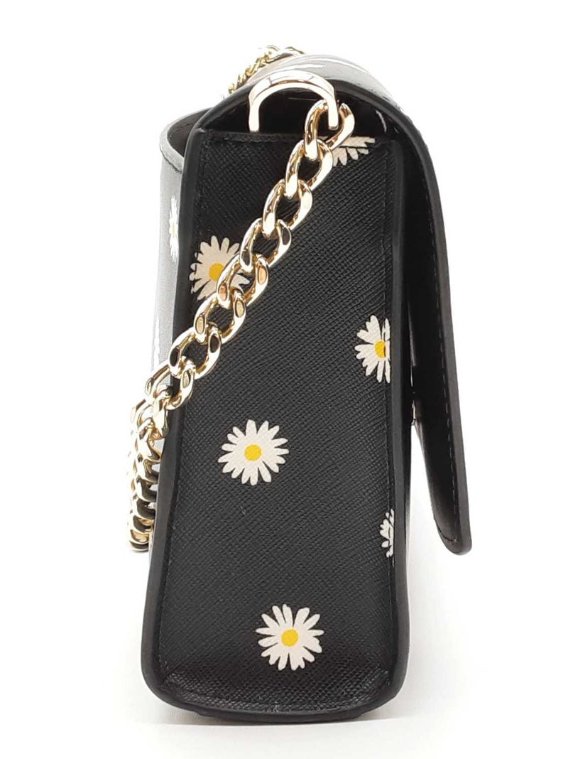 Kate Spade Black & White Scattered Daisies Carson Handbag Lh112024ixde