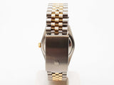 Rolex 16233 36 Datejust Gold Dial Fluted Bezel Two Tone Steel Watch Do0226pxzxde