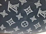 Louis Vuitton Duo Navy Blue Monogram Shadow Leather Slingbag Do0825loxzde