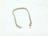 0.15 Dwt Diamond 7.1 Grams Yellow Gold 14k Bracelet Jg0226wzxmia