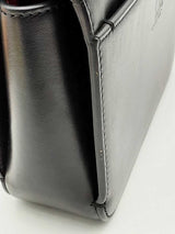 Christian Louboutin Black Leather Spiked Sweet Charity Shoulder Bag E0524exzsa