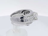 1.68 Cttw Diamond 14k White Gold Ring 10.5 Grams Size 7 Aa0825cxzsa