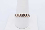 14k Yellow Gold Cuban Link Ring 3 Grams Size 9.25 Eb0824srsa