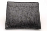 Gucci Interlocking G Black Leather Bifold Wallet Eb1026loxsa