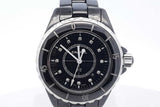 Chanel J12 Black Ceramic 33mm Quartz Watch Eb0326wxxzde