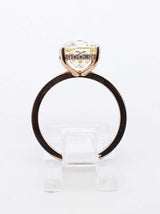 3.38 Cttw Old Mine Diamond & 14k Gold Ring & Cert 2.6 Grams Size 6 Fw0725rzxzdu