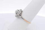 0.92cttw Diamond Ring In 14k Yellow Gold 3.1 Grams Size 7.5 Eb0326crxdu