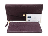 Louis Vuitton Josephine Wallet In Aube Purple Empreinte Leather Fw0726lxrdu