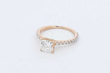 1.0ctw Center Princess Cut Diamond Ring 14k Yellow Gold 1.9g Size 5 Eb0626loxzdu