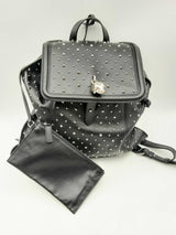 Alexander Mcqueen Studded Leather Skull Padlock Backpack Sd0325oxzsa