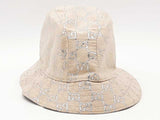 Gucci Bucket Hat White Size Medium Aa0726crsa