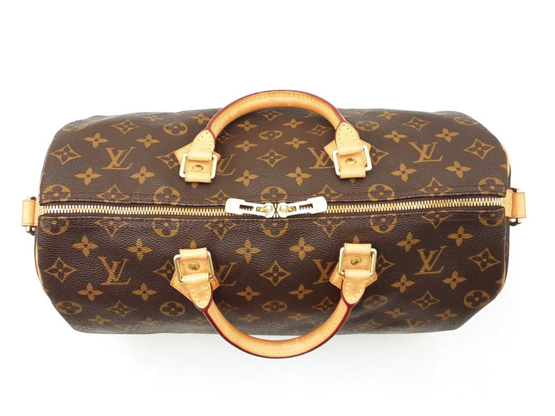 Louis Vuitton Speedy Bandoulière 35 In Monogram Coated Canvas Fw0925wxzdu