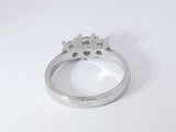 1.0 Cttw Diamond 14k White Gold Ring 3.9 Grams Size 8 Aa0625rzxsa