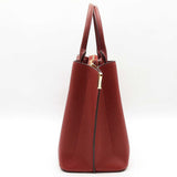 Michael Kors Red Pebbled Leather Arielle Satchel Tote Bag Sd0626wzde