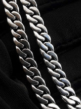 David Yurman Curb Link Necklace In Sterling Silver 50.7 Gram 20 Inch Fw0426wlrdu
