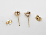 2.02 Cttw Lab Grown Diamonds 14k Yellow Gold 1.1g Stud Earrings Do0826poxde