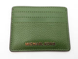 Michael Kors Jet Set Travel Fern Green Card Holder Sd0826lrdu