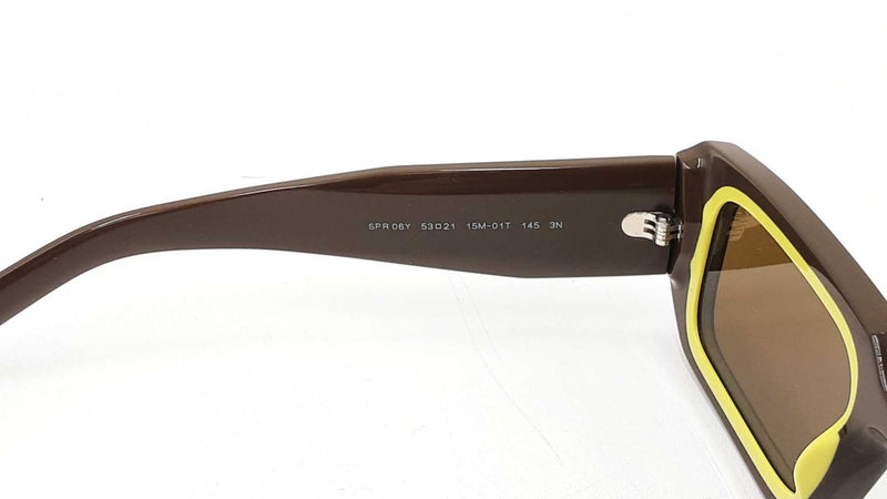 Prada Spr 06y Sunglasses Black/yellow Sd0525lzxsa