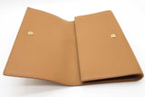 Yves Saint Laurent Belle De Jour Beige Leather Clutch Eb0326wxzde