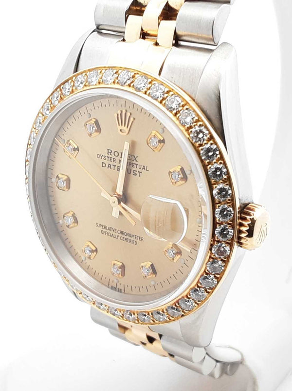 Rolex Oyster Perpetual Datejust Two-tone Jubilee 36mm Stainless Steel Watch