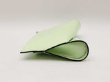 Christian Louboutin Loubitwist Patent Leather Clutch In Studio Green Fw0725lxzdu