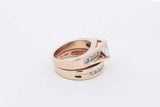 1.16cttw Diamond Wedding Set In 14k Yellow Gold 10.1 Grams Size 5 Eb1125crxsa
