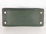 Michael Kors Green Selma Studded Medium Satchel Sd0726wrde