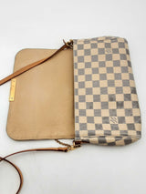 Louis Vuitton Damier Azur Favorite Shoulder Bag Eb1024oxzsa