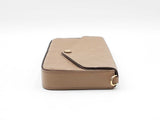 Louis Vuitton Félicie Pochette In Turtledove Beige Monogram Empreinte Leather Fw0726ixzdu