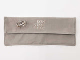 Konstantino Sterling Silver Carved Curb Link Ring 9.1 Grams Size 12 Fw0425pxdu