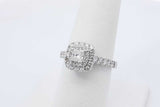 0.51cttw Diamond Ring In 14k White Gold 4.1 Grams Size 7 Eb0626wcrdu