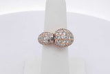 1.49cttw Diamond 18k Yellow Gold Ring 10 Grams Size 5.75 Eb0526sxzsa