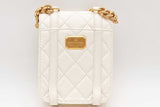 Chanel White Quilted Leather City School Flap Crossbody Bag Eb0326lerxde
