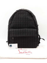 Christian Louboutin Zip N Flap Backpack In Monogram Logo Jacquard Fw0526rxzdu